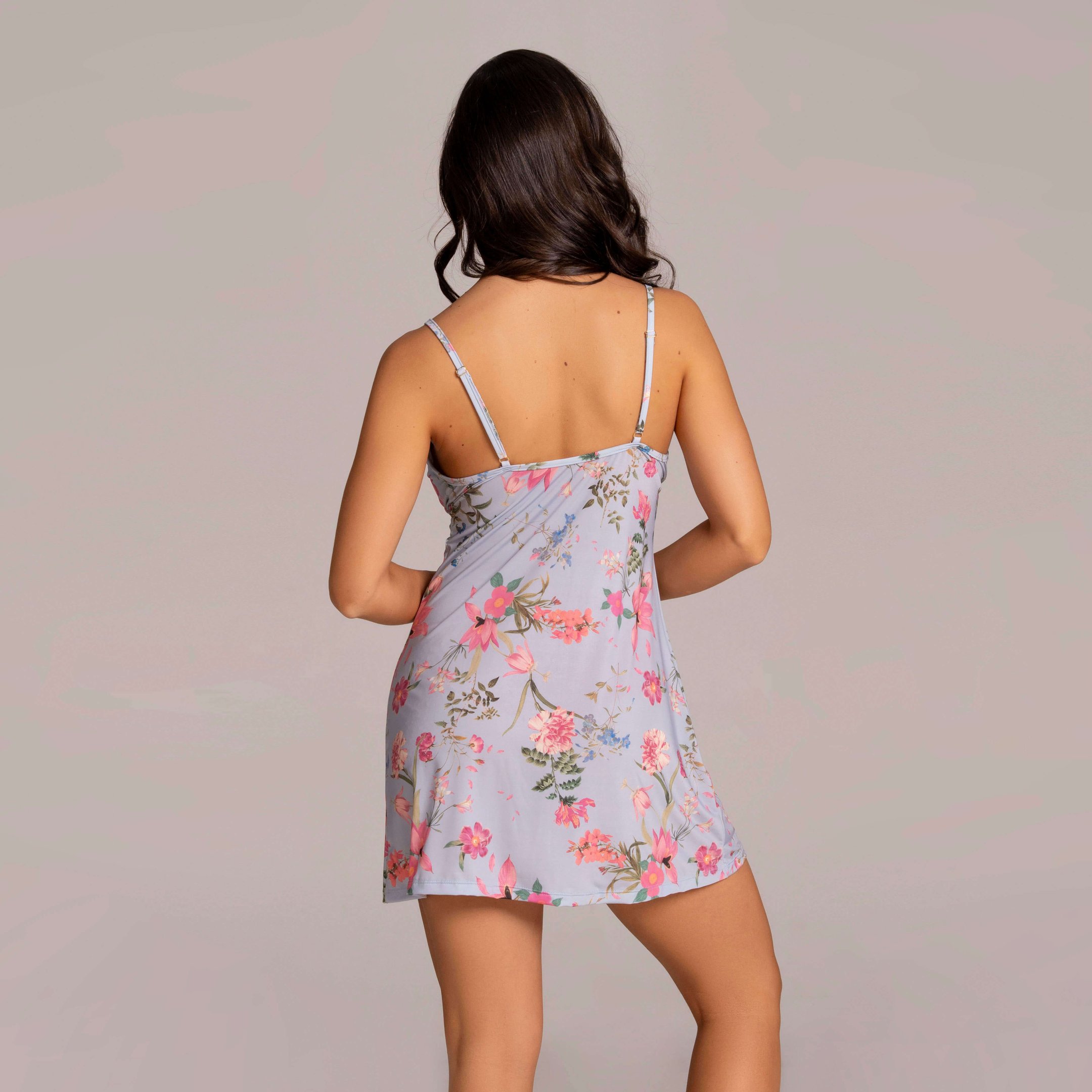 CAMISOLA CAPRI CORAÇÃO FLORATA
