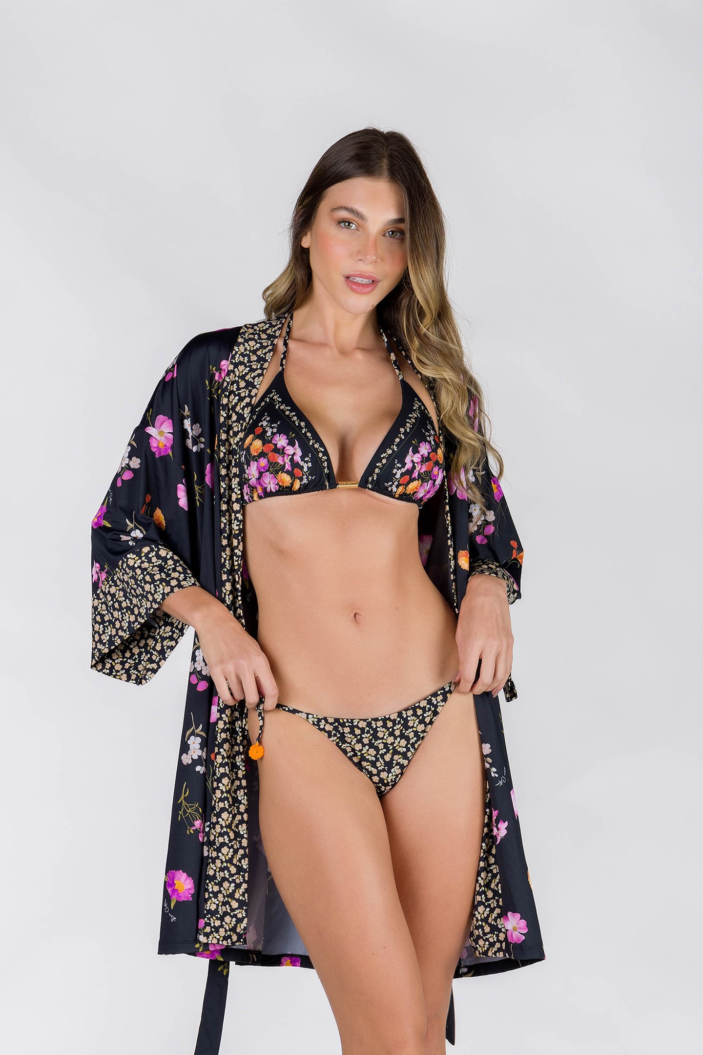 KIMONO FLORES