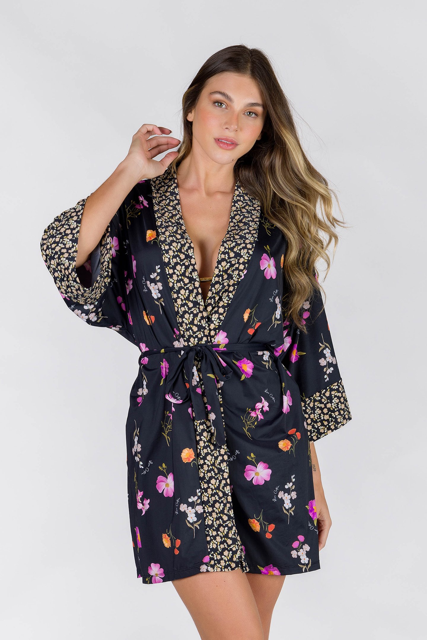 KIMONO FLORES