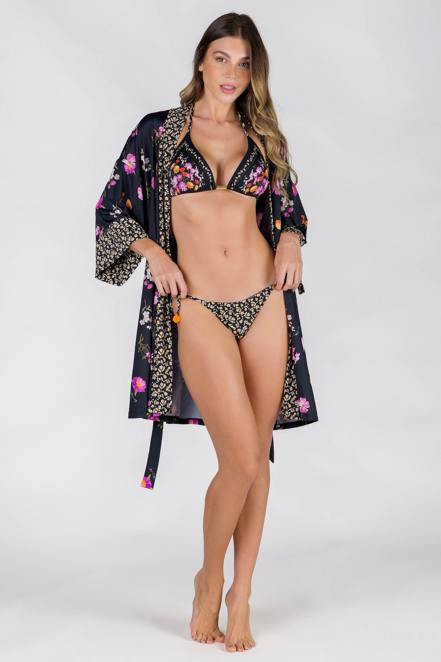 KIMONO FLORES