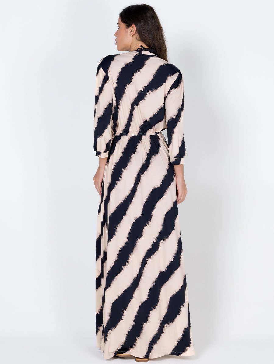 SAÍDA DE PRAIA VESTIDO LONGO MANGA LONGA