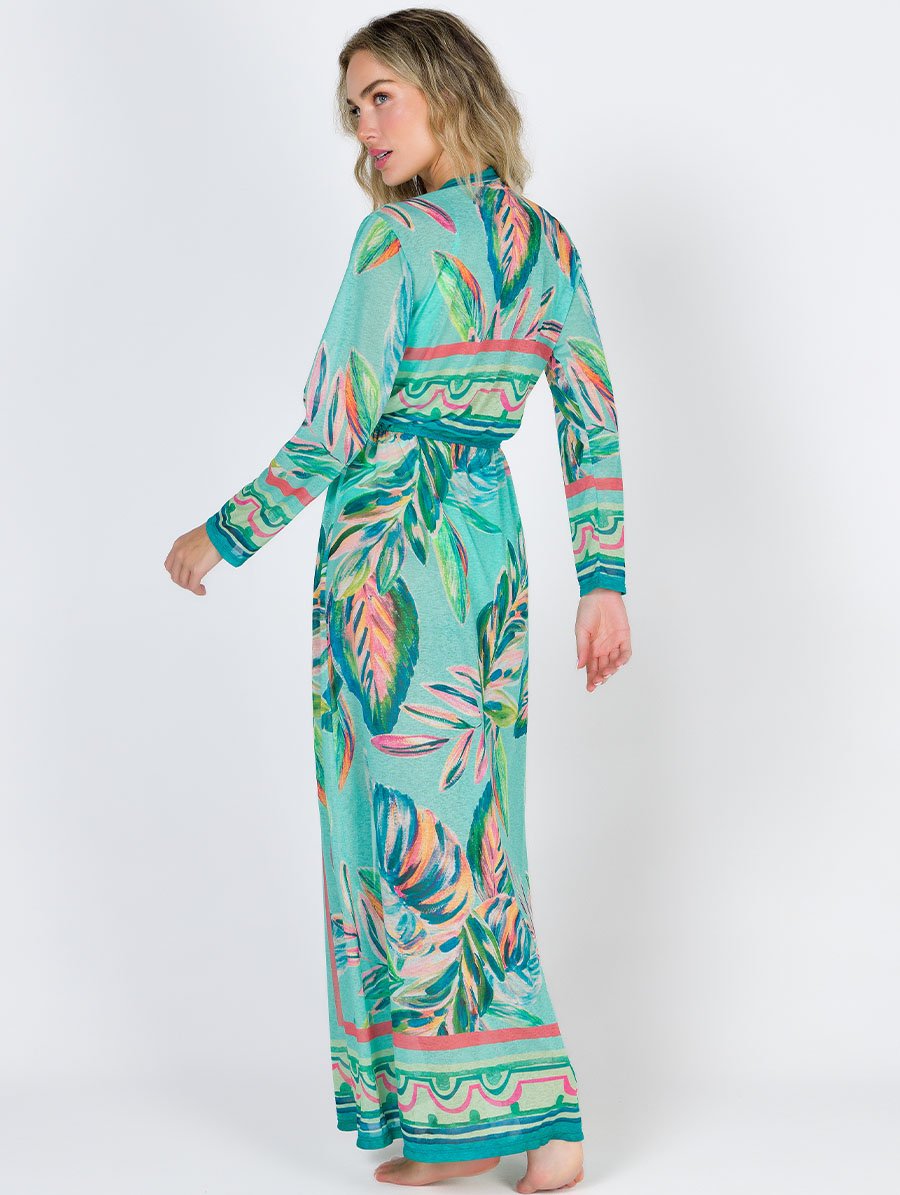 VESTIDO LONGO MANGA LONGA